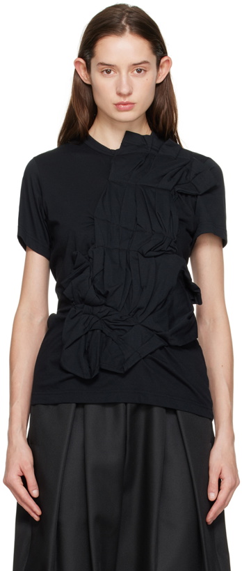 Photo: Comme des Garçons Black Ruffle T-Shirt