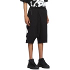 Julius Black Graphic French Terry Shorts