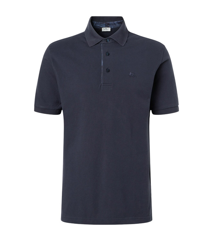 Photo: Etro Pegaso cotton polo shirt