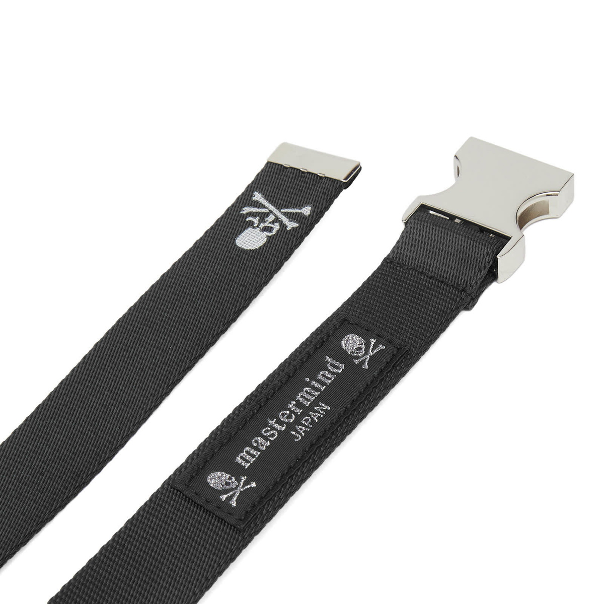 MASTERMIND WORLD Men's Logo Tape Belt in Black