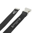MASTERMIND WORLD Men's Logo Tape Belt in Black