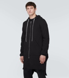 DRKSHDW by Rick Owens Oversized cotton jersey hoodie