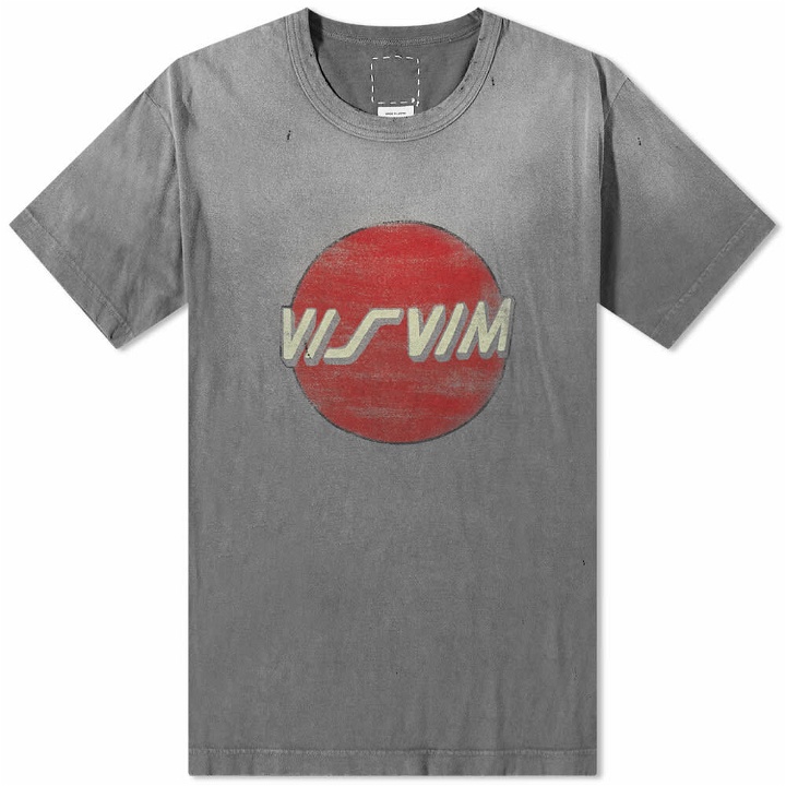 Photo: Visvim Men's Jumbo Logo T-Shirt in Grey