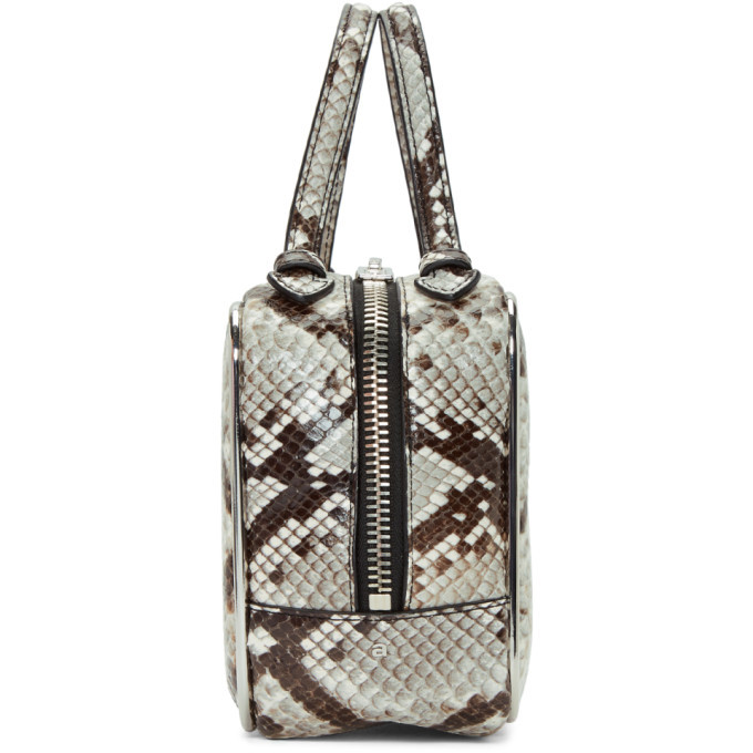 Alexander Wang Grey Snake Halo Bag