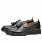 Thom Browne Men's Spazzolato Tassel Loafer in Black