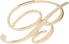 Blumarine Gold 'B' Single Earring