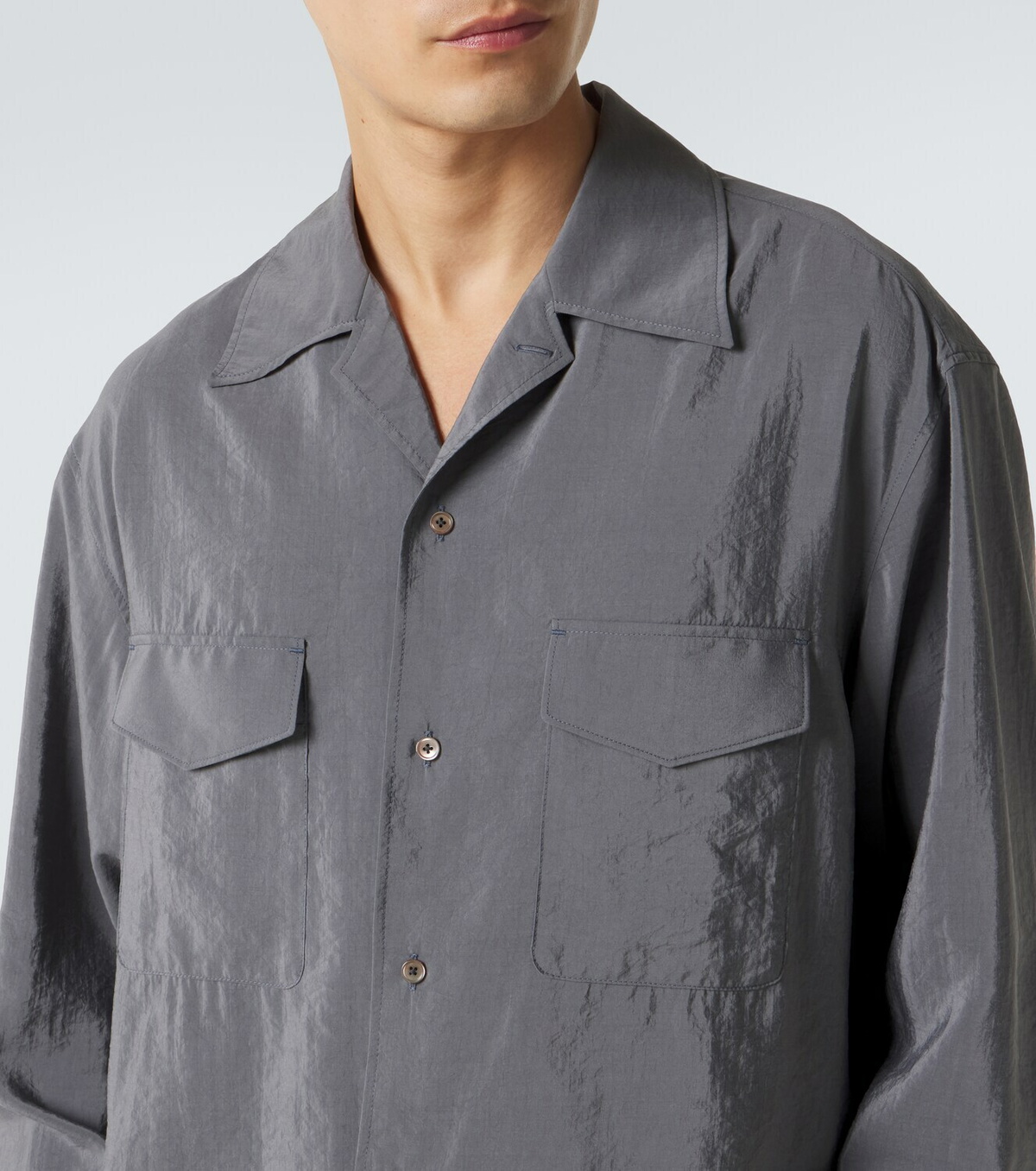 Lemaire Silk-blend shirt