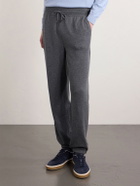 Loro Piana - Merano Tapered Cashmere Trousers - Gray