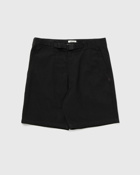 Pas Normal Studios Off Race Cotton Twill Shorts Black - Mens - Casual Shorts