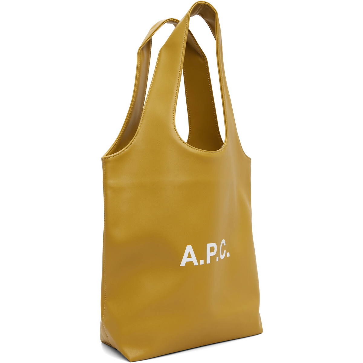 A.P.C. Khaki Ninon Small Tote