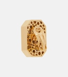 Dolce&Gabbana DG embellished clip-on earrings