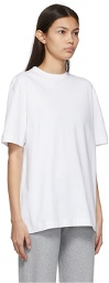 Sunspel White Oversized Interlock T-Shirt