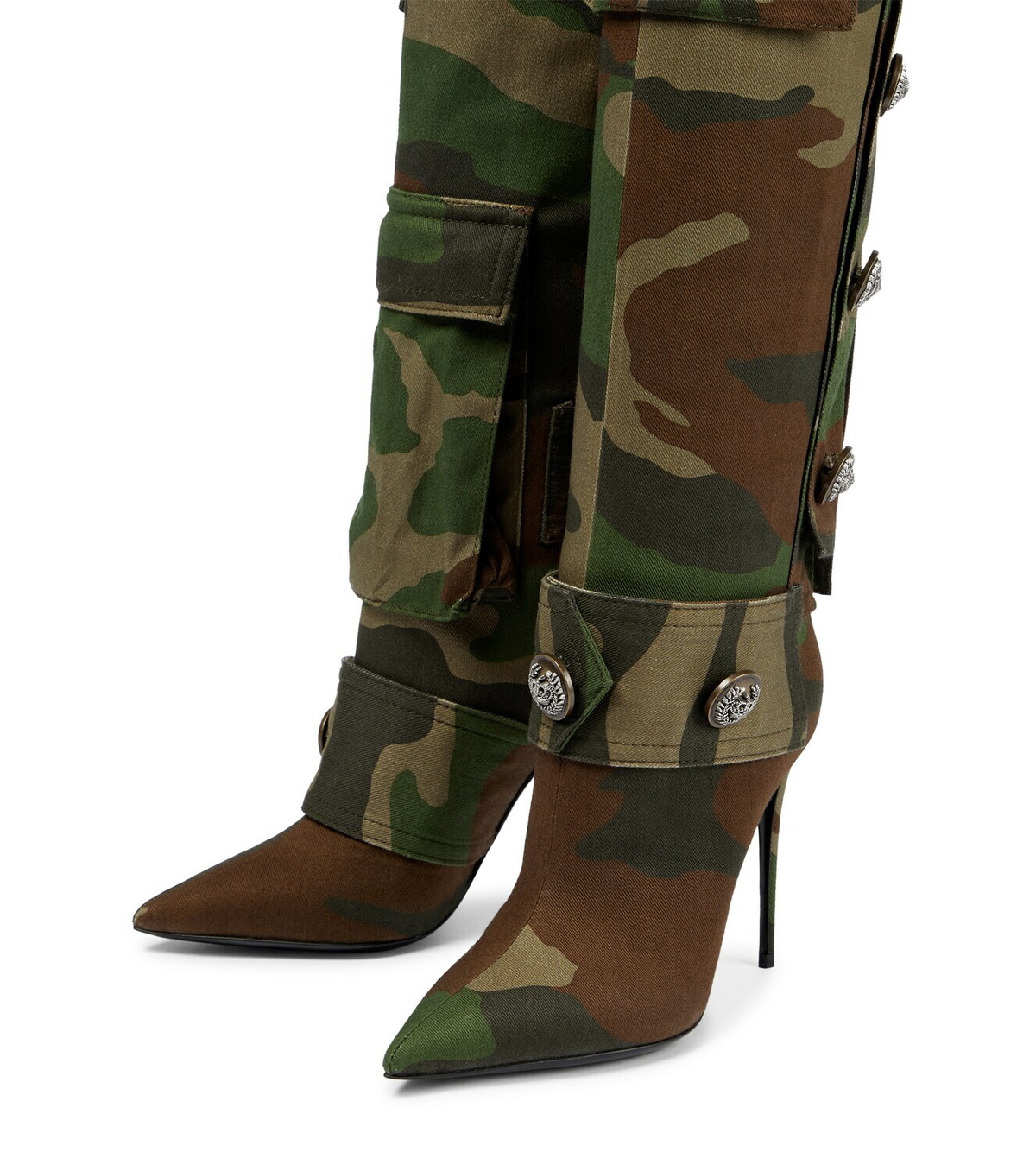 dolce and gabbana knee high boots
