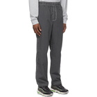 Stussy Black Relaxed Brushed Cotton Lounge Pants