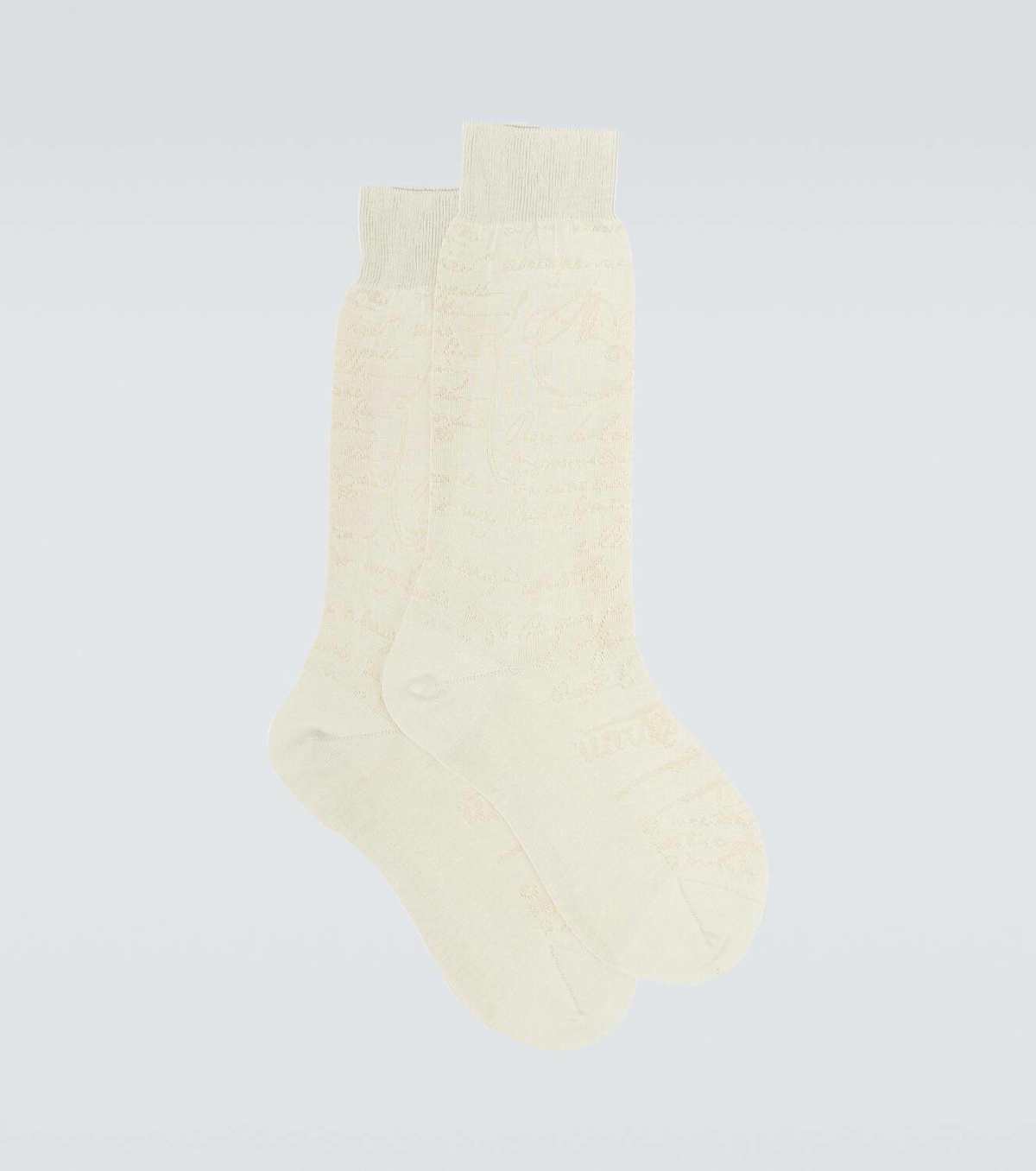 Berluti Scritto cotton socks