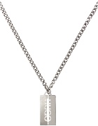 Hugo Silver E-Cut Necklace