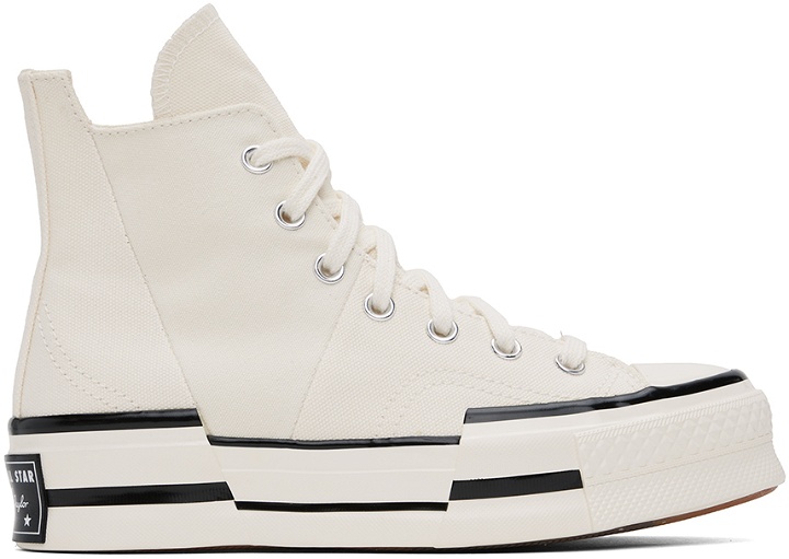 Photo: Converse Off-White Chuck 70 Plus High Top Sneakers