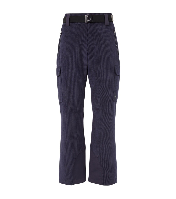 Photo: Bogner Corbin belted ribbed-knit ski pants