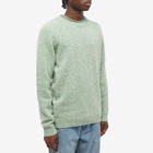 NN07 Men's Nathan Crew Knit in Dusty Green