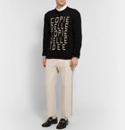 Gucci - Slim-Fit Cropped Piped Cotton-Piqué Drawstring Trousers - Men - Beige