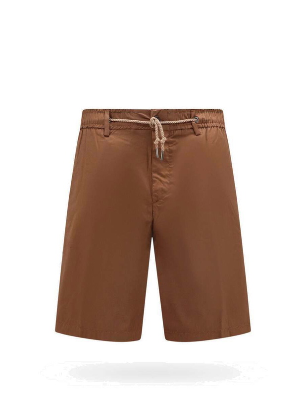 Photo: Nugnes 1920 Brown Bermuda Shorts Mens Bermuda Short