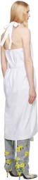 16Arlington White Vitalia Midi Dress