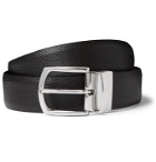 Anderson's - 3.5cm Full-Grain Leather Belt - Black