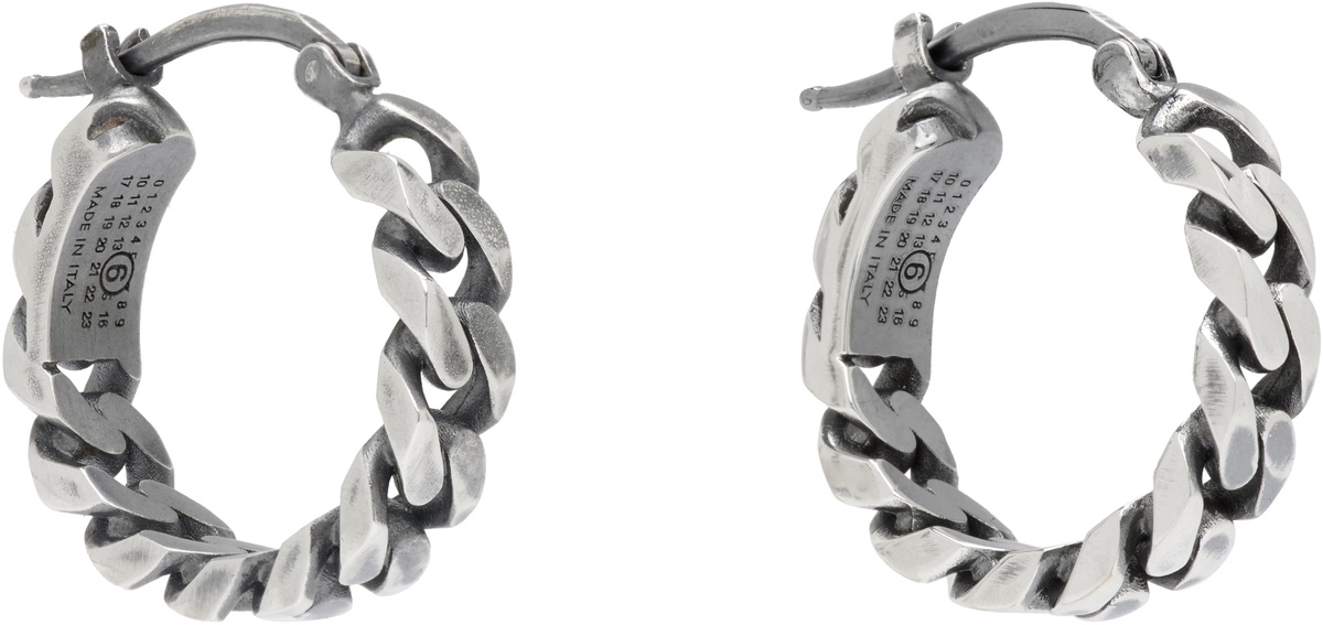 MM6 Maison Margiela Chain Earrings MM6 Maison Margiela