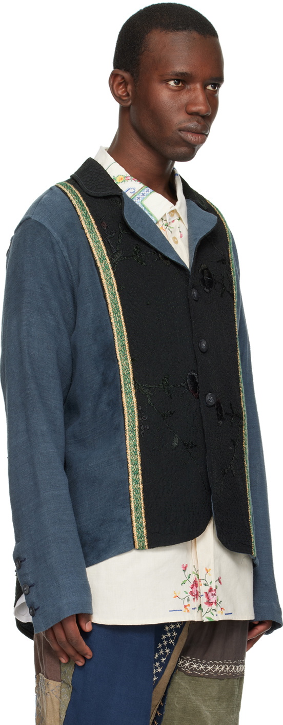By Walid Navy Wilde Jacket