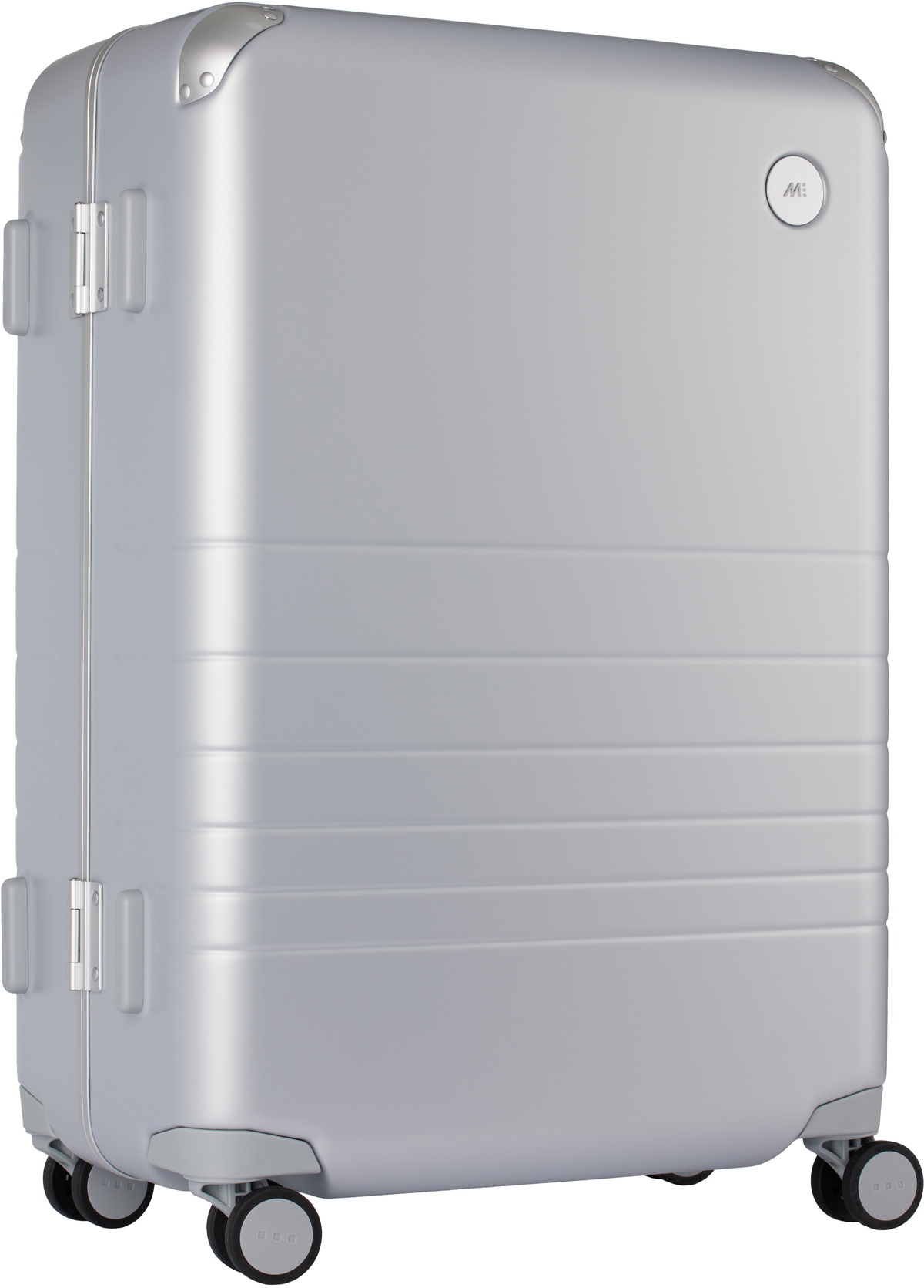 Monos Silver Hybrid Check-In Medium Suitcase