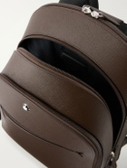 Montblanc - Logo-Appliquéd Textured-Leather Backpack