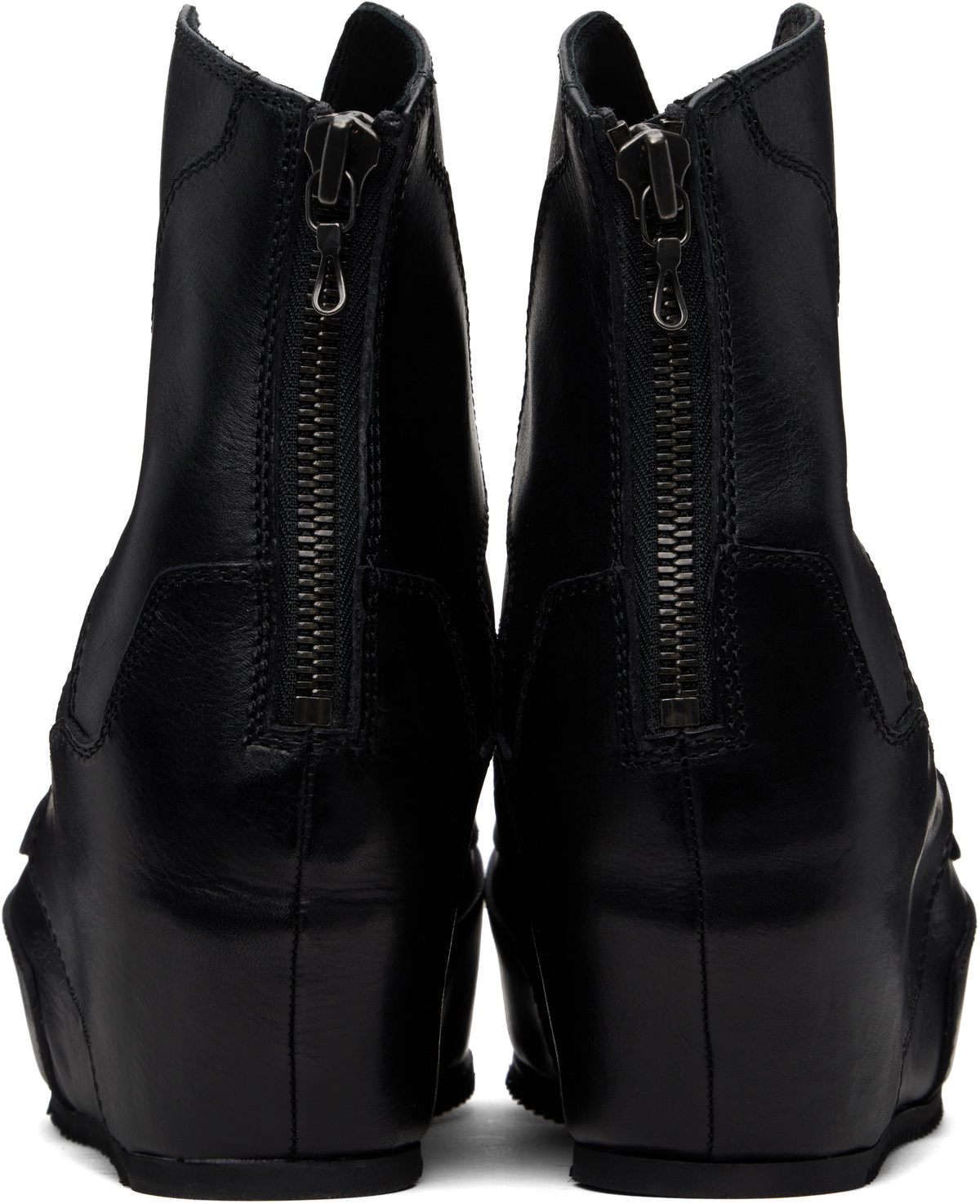 Julius Black Ergonomics In-Heel Boots Julius