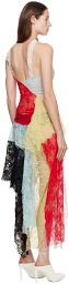 Yuhan Wang Multicolor Floral Midi Dress