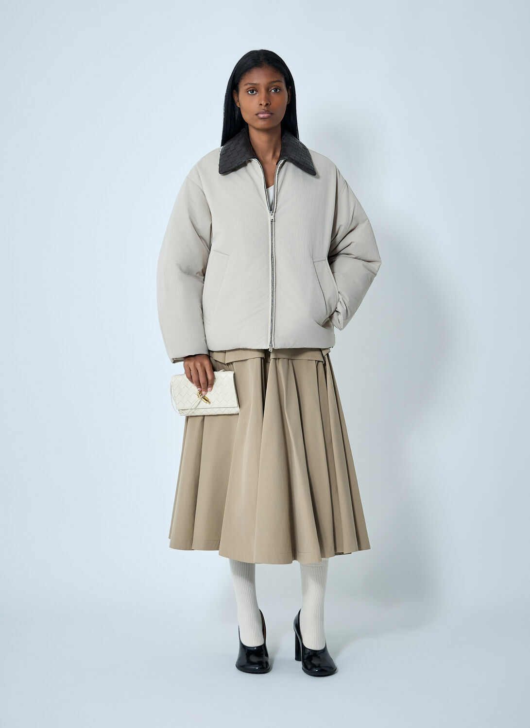 Bottega Veneta Tech Nylon Puffer Jacket