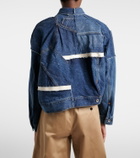 Sacai Patchwork denim jacket