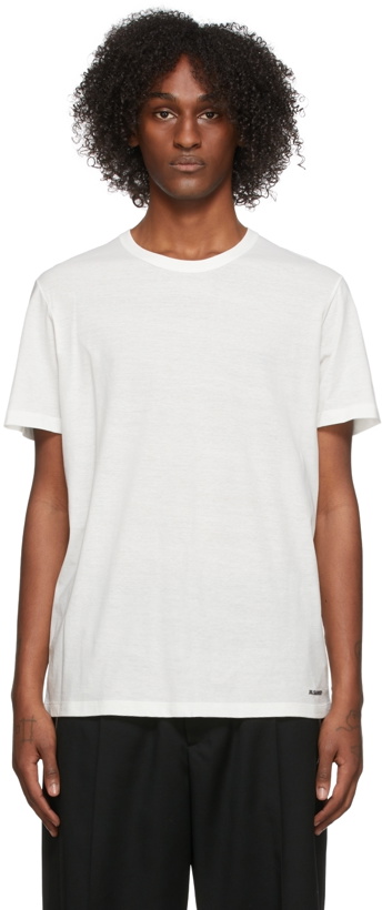 Photo: Jil Sander Off-White Short Sleeve T-Shirt