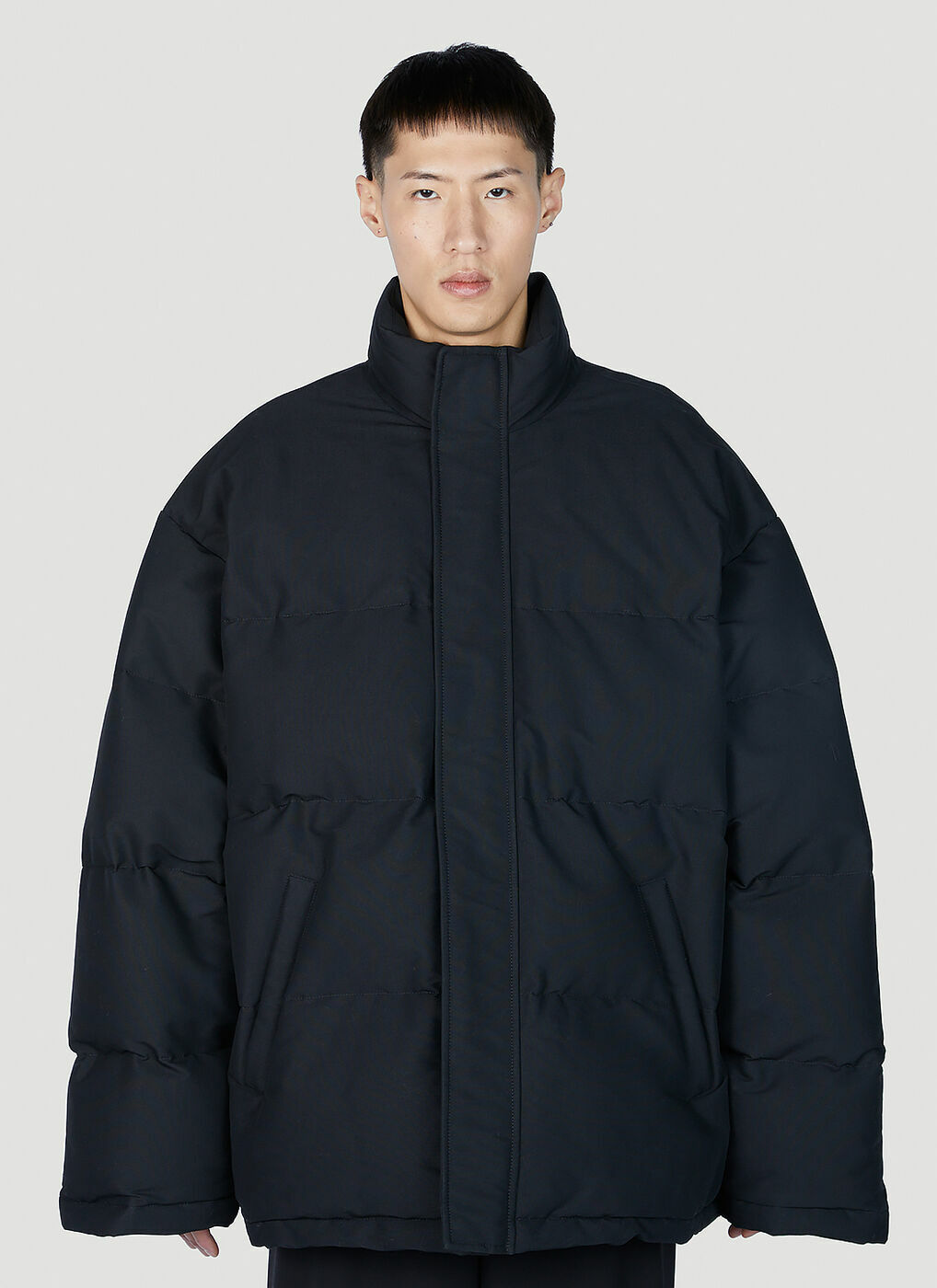 Balenciaga - Boxy Puffer Jacket in Black Balenciaga