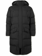 Herno Laminar - Quilted Shell Hooded Jacket - Black