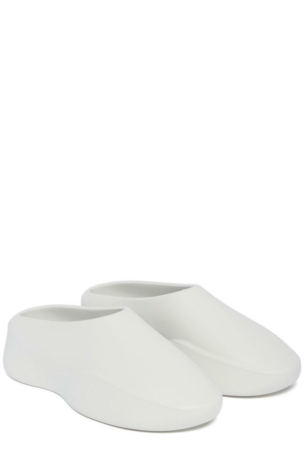 Fear of God Logo Patch Round-toe Slippers