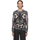 Dries Van Noten Navy Haskell Long Sleeve T-Shirt