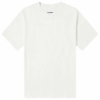 Jil Sander Men's Back Logo T-Shirt in Coconut