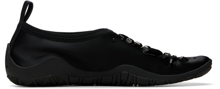 Photo: Jil Sander Black Elbe Slipper Sneakers