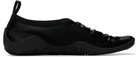 Jil Sander Black Elbe Slipper Sneakers