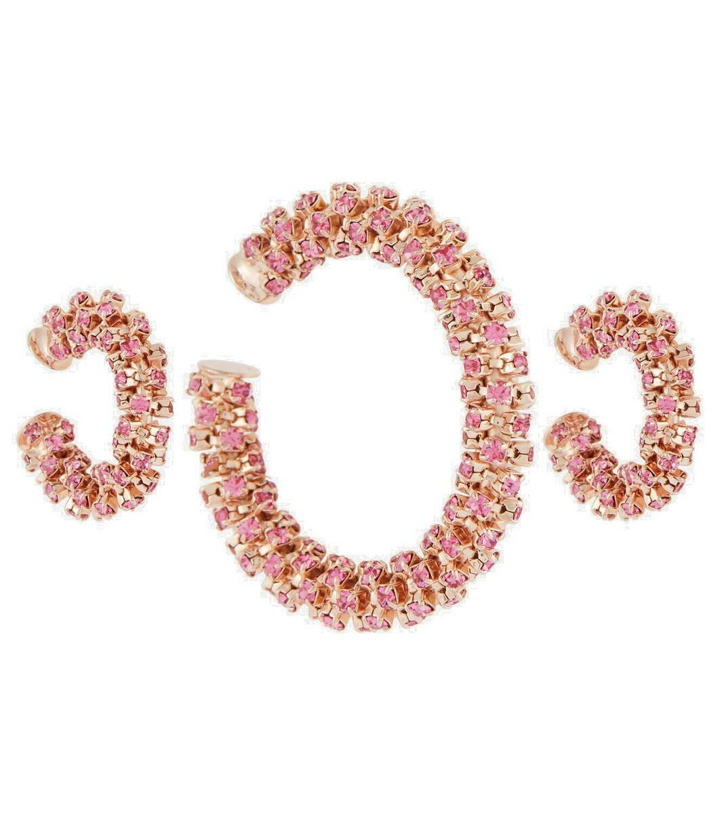 Photo: Magda Butrym Crystal-embellished clip-on earrings