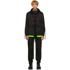 Craig Green Black Fold Hood Jacket