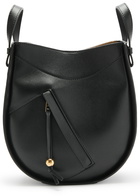 Loewe Hammock Slice Leather Cross-body bag - Black - One Size