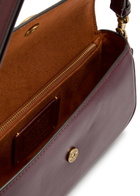 Coach Brook Leather Shoulder bag - Burgundy - One Size