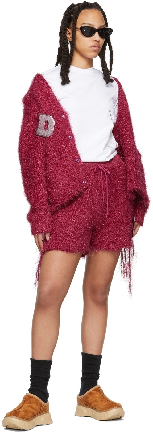doublet Pink Metal Letter Shorts