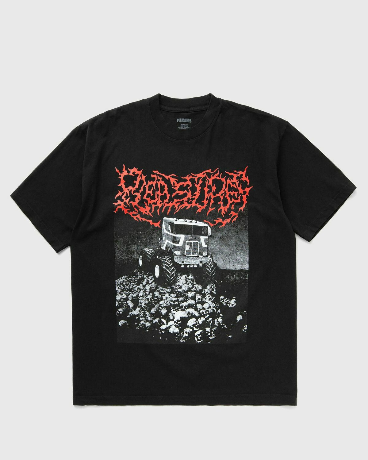 Pleasures OFF ROAD TEE Black Mens Shortsleefe