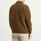 Howlin by Morrison Men's Howlin' Creatures Of The Howlin' Moon Polo Cardigan in Nuts